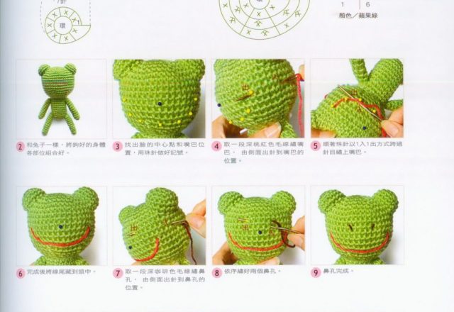 Sweet frog amigurumi pattern (3)