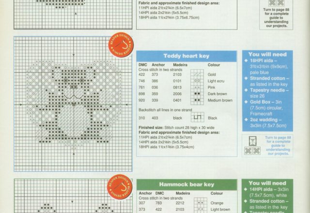 Sweet teddy bears cross stitch patterns 55 (3)