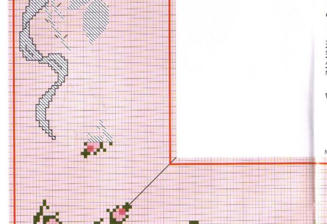 Tablecloth ribbon and roses (3)