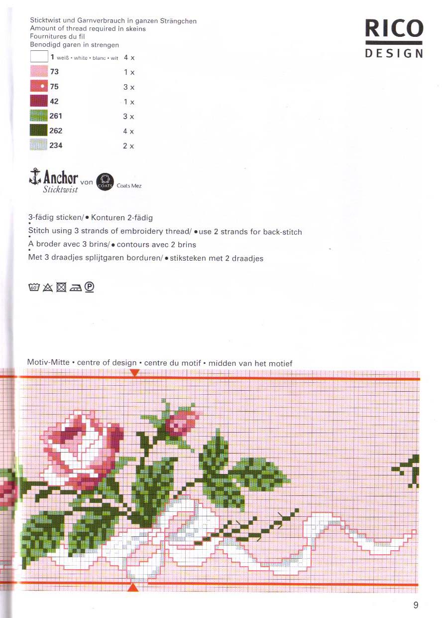 Tablecloth ribbon and roses (4)