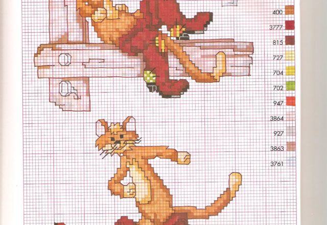 Tale Fable Puss in Boots cross stitch patterns (3)