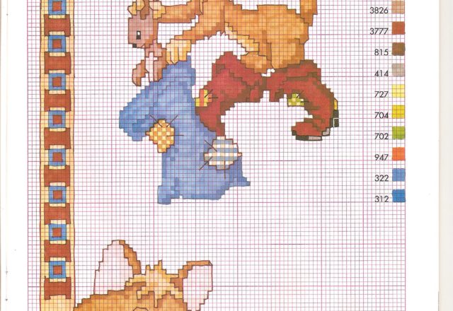 Tale Fable Puss in Boots cross stitch patterns (6)