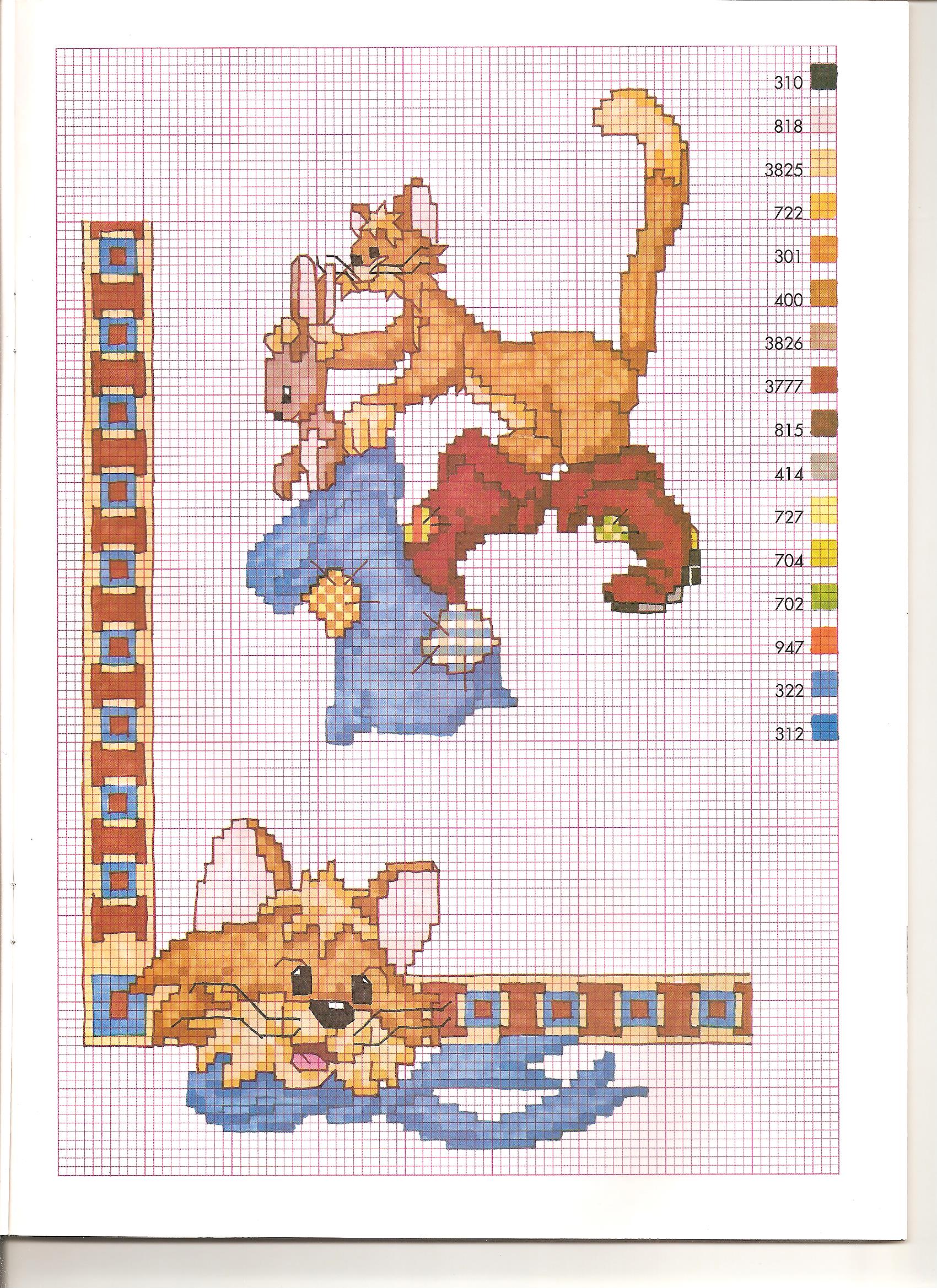 Tale Fable Puss in Boots cross stitch patterns (6)