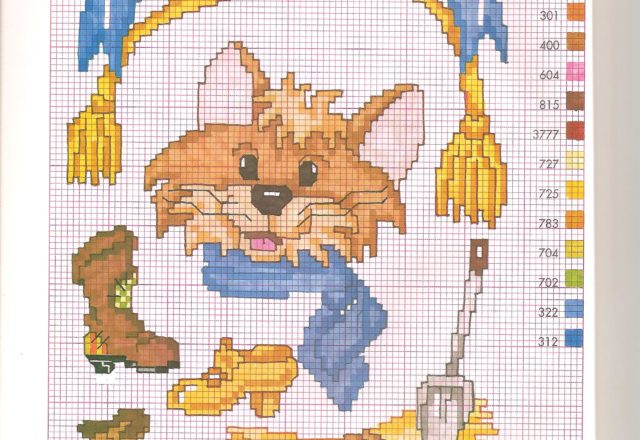 Tale Fable Puss in Boots cross stitch patterns (7)
