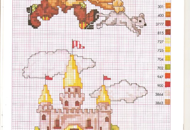 Tale Fable Puss in Boots cross stitch patterns (8)