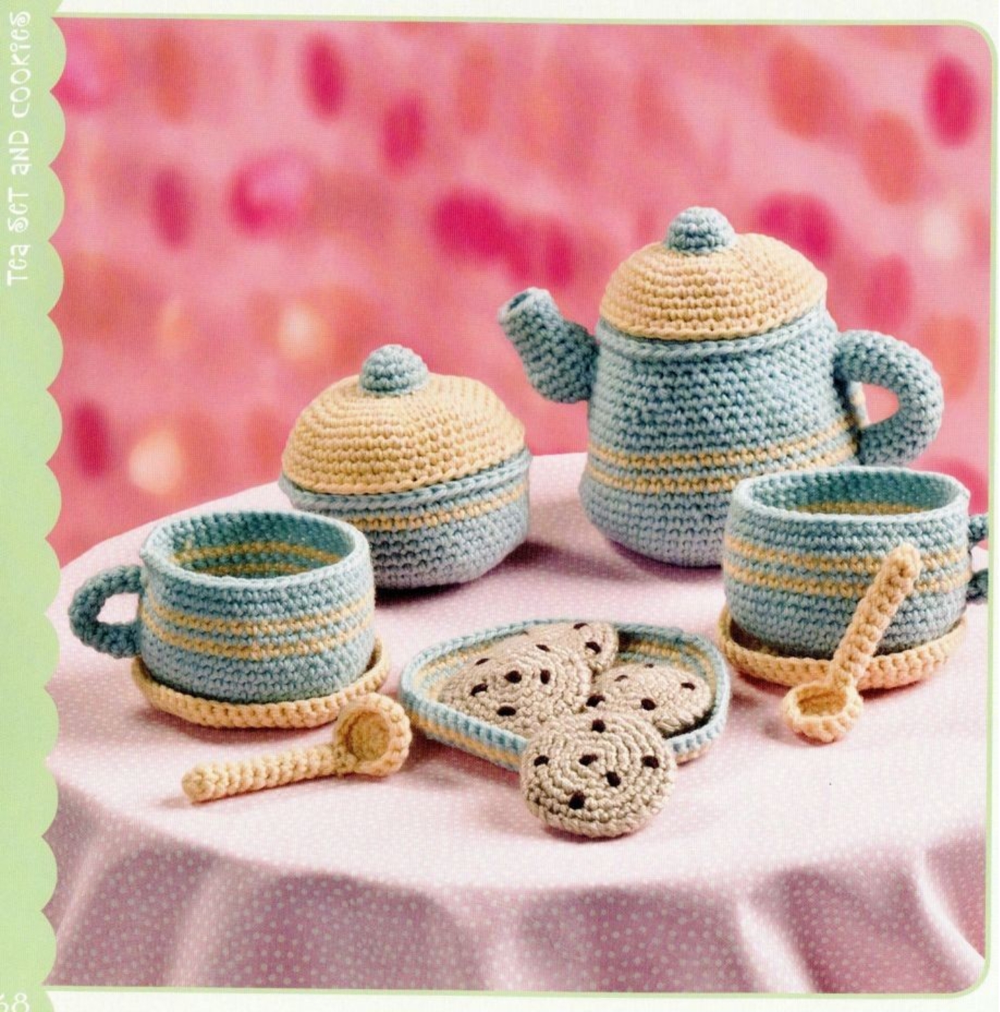 Tea with biscuits amigurumi pattern (2)