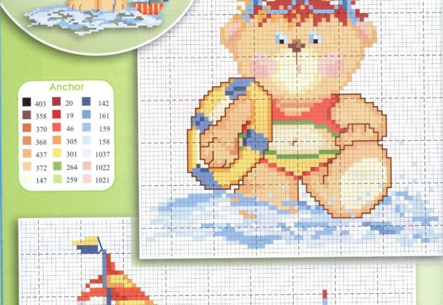 Teddy bear at the sea (2)