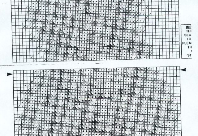 Teddy bear stuffed toy free cross stitch pattern (3)