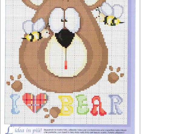 Teddy bear with some bees