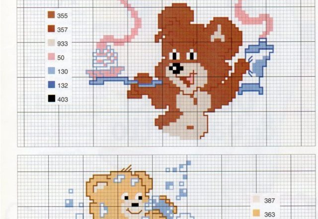 Teddy bears bathroom