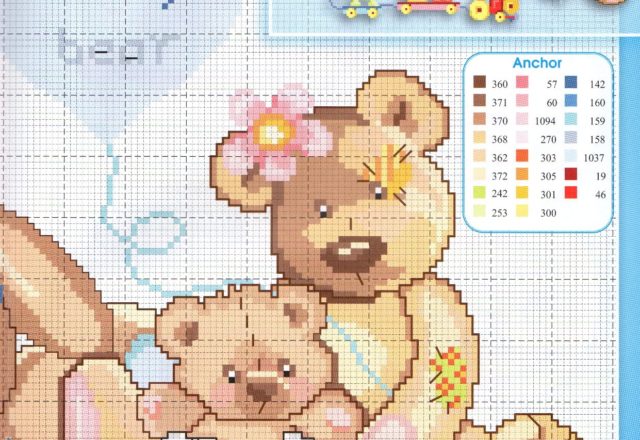 Teddy bears family at the sea (2)