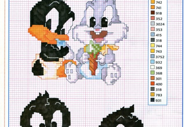 Tender baby Daffy Duck