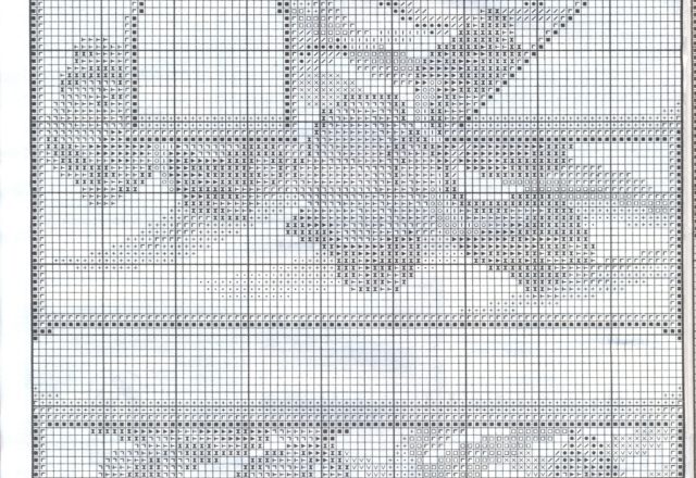 Test iris flower cross stitch pattern 1 (1)