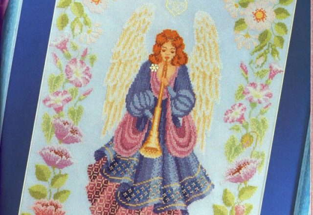 The Angel of the Millennium cross stitch patter (1)