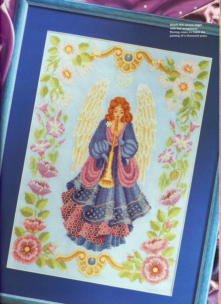 The Angel of the Millennium cross stitch patter (1)