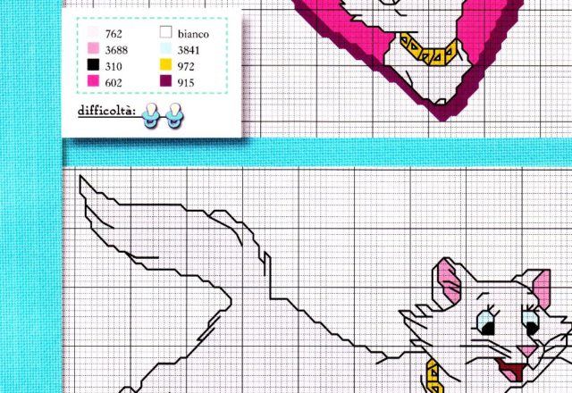 The Aristocats cross stitch (2)