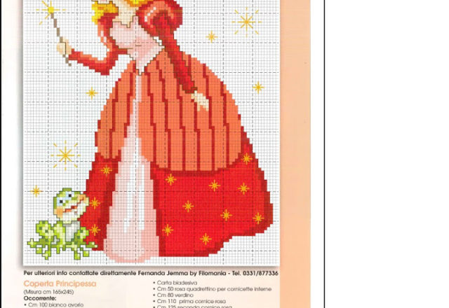 The Princess and the Frog free cross stitch patterns
