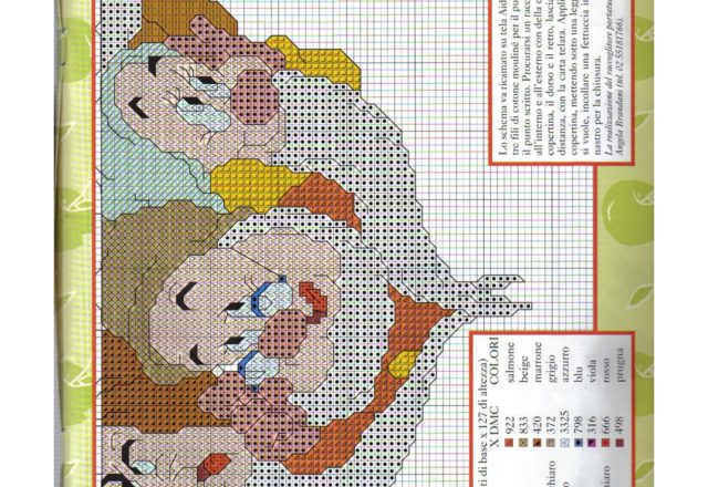 The Seven Dwarfs big cross stitch pattern (2)