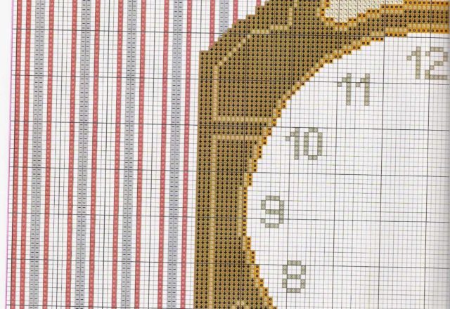 The cross stitch clock (5)