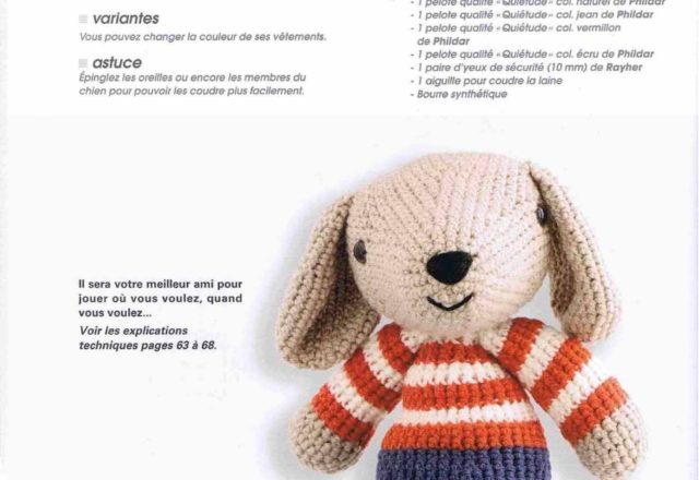 The dog with long ears amigurumi pattern 1 (1)