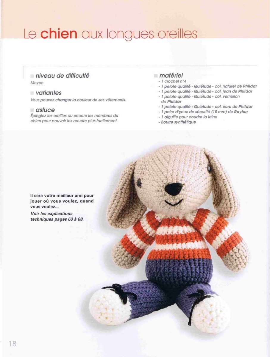 The dog with long ears amigurumi pattern 1 (1)