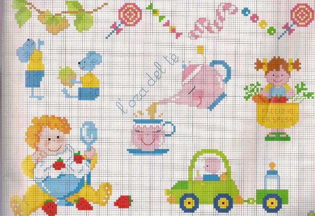 The hour of tea and i do shopping cross stitch patterns
