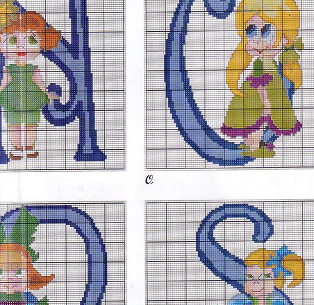 The inhabitants of the forest alphabet (10)