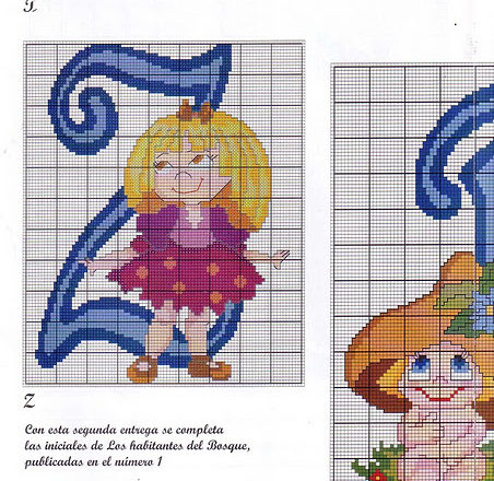 The inhabitants of the forest alphabet (13)