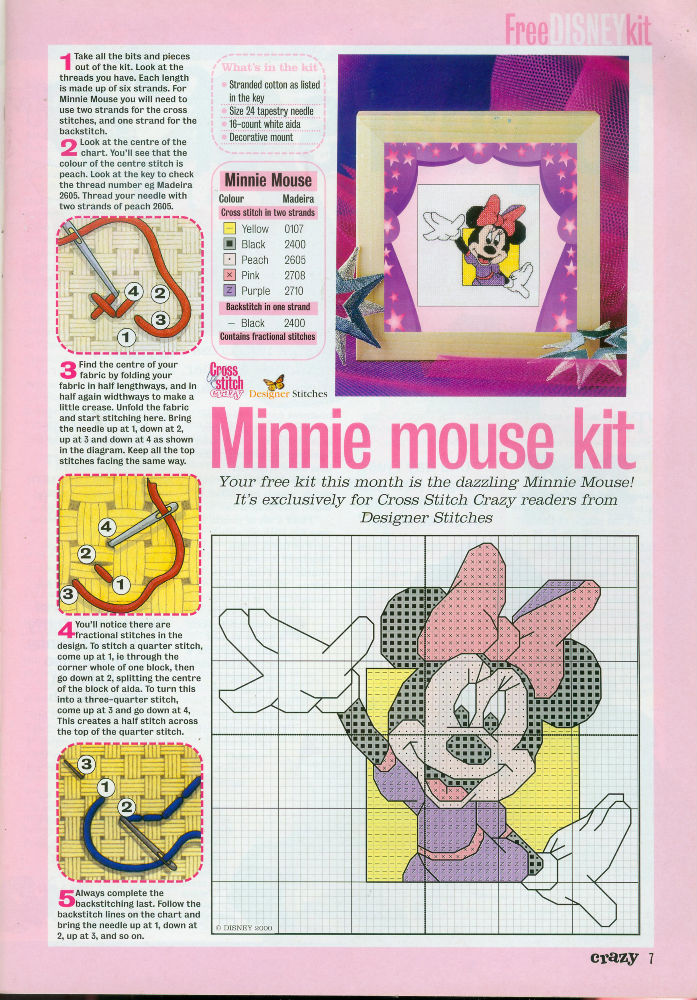 The most beautiful Disney cross stitch (1)