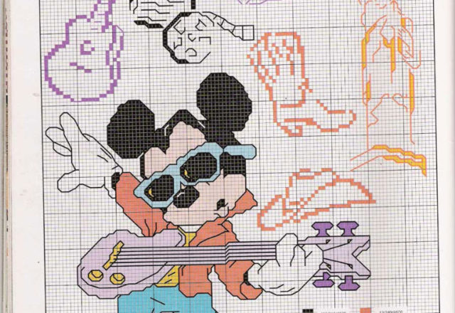 The most beautiful cross stitch patterns Disney (10)