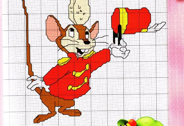 Timothy Q Mouse Disney cross stitch (3)