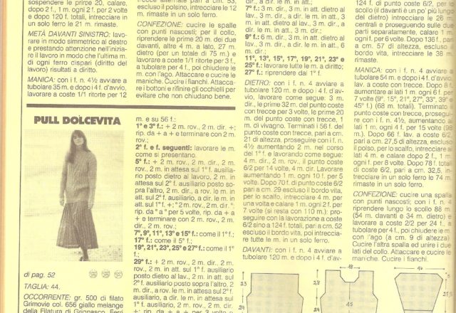 Turtleneck twin set knitting pattern (1)