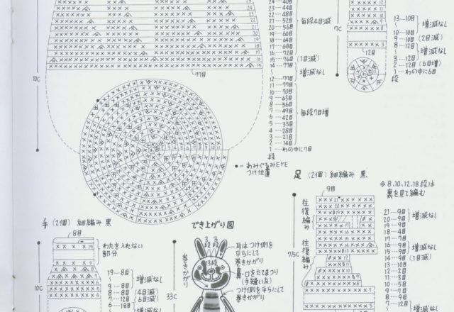 Twin rabbit amigurumi pattern (5)