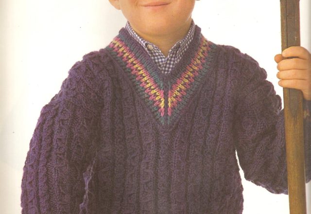 Tyrol knit for babies knitting pattern (3)