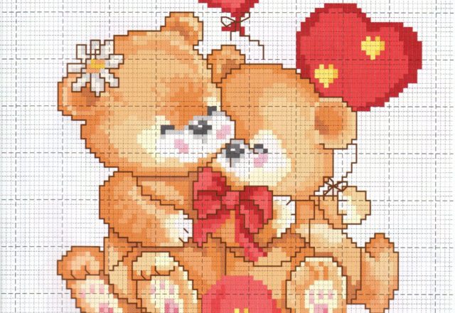 Valentine’ day teddy bears