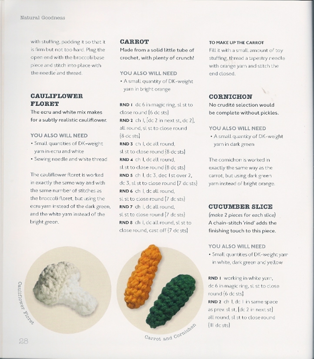 Vegetables amigurumi pattern (1)