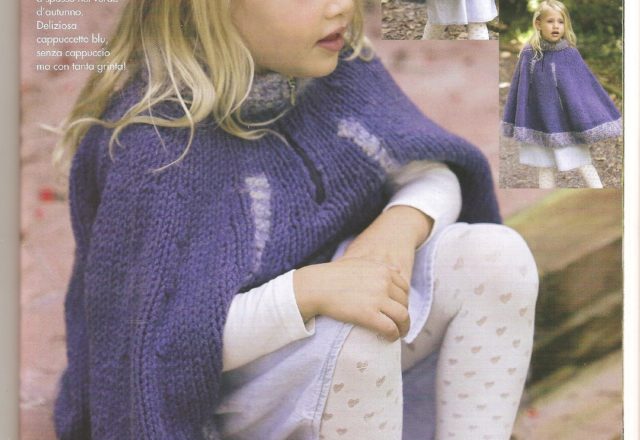 Violet tippet for baby-girl knitting pattern (1)