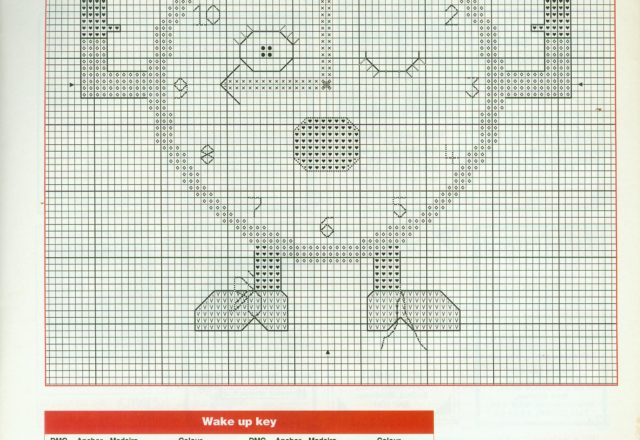 Wake up nice cross stitch