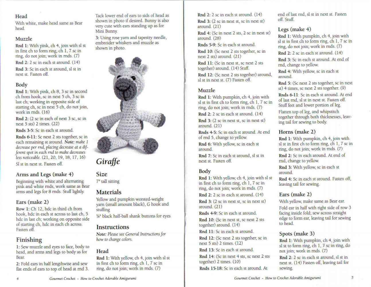 White and pink bunny amigurumi pattern 1 (2)