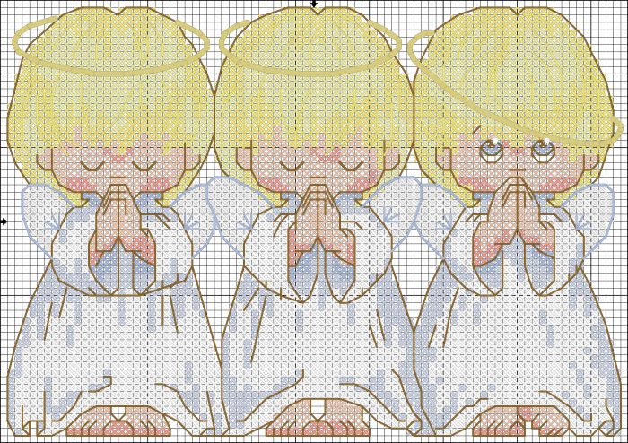angels praying