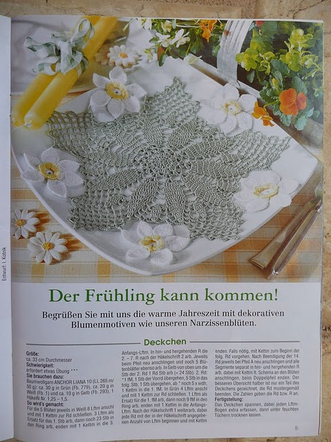 beautiful crochet round doily flowers (1)