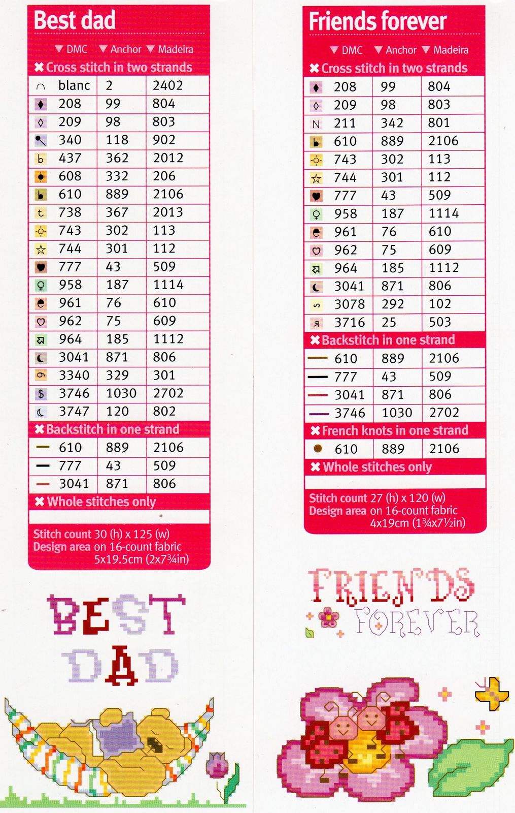 bookmark cross stitch mixed (6)