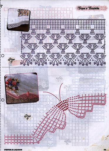 border crochet butterflies (2)