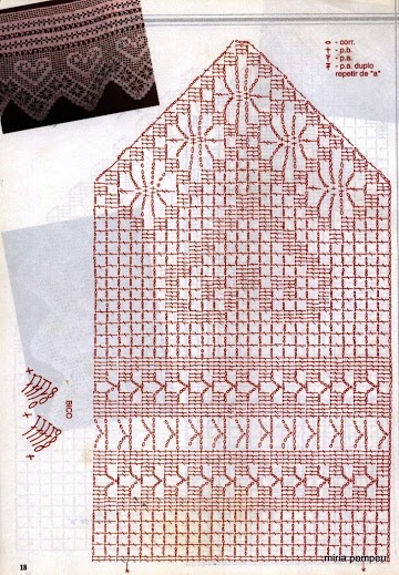 border filet hearts square