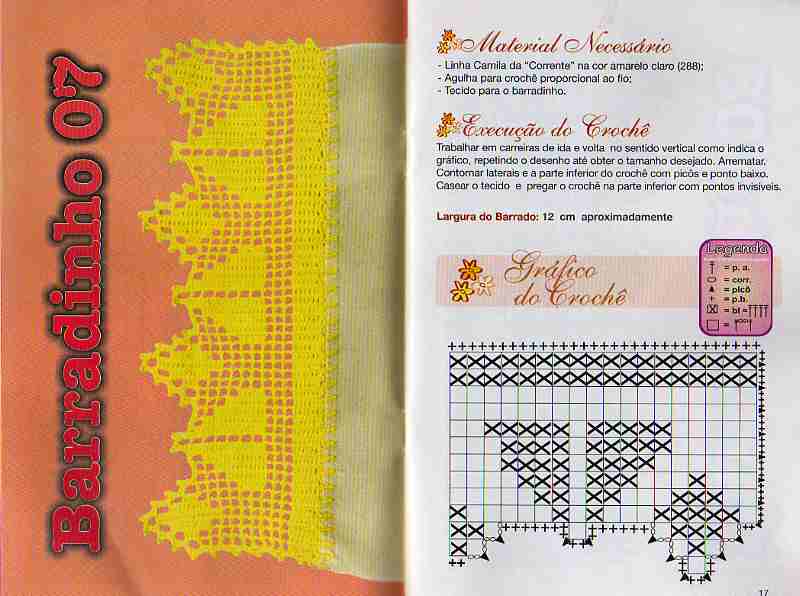 border filet small triangles