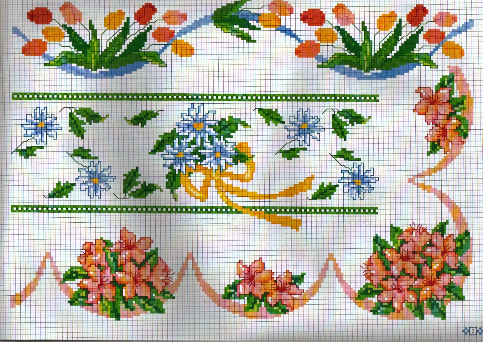 borders Lily flowers