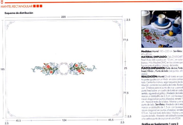 central flowers for cross stitch tablecloth (1)