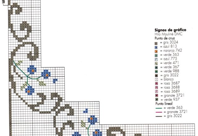 central flowers for cross stitch tablecloth (4)