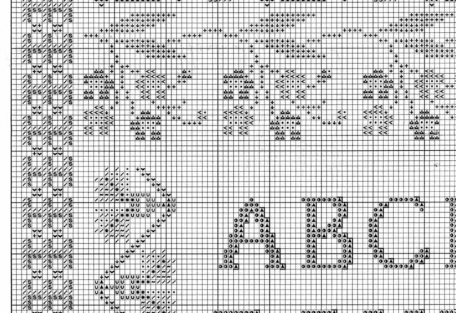 classic cross stitch sampler with floral borders (2)