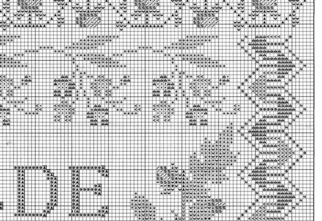 classic cross stitch sampler with floral borders (3)